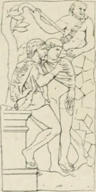 An illustration from Archaeologische Hermeneutik; Anleitung zur Deutung klassischer Bildwerke, 1919, leaf 331