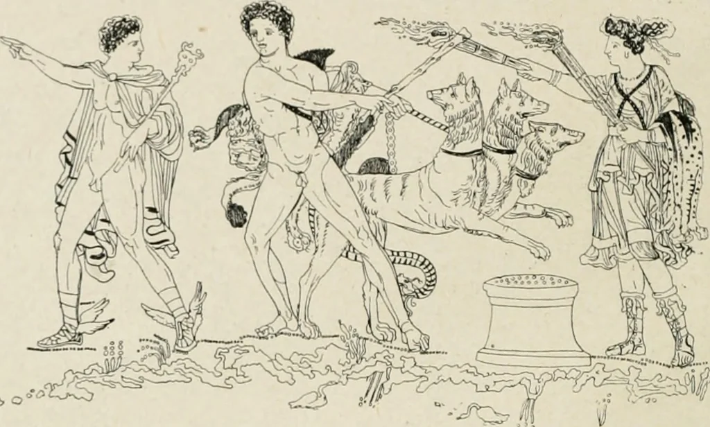An illustration from Archaeologische Hermeneutik; Anleitung zur Deutung klassischer Bildwerke, 1919, leaf 333