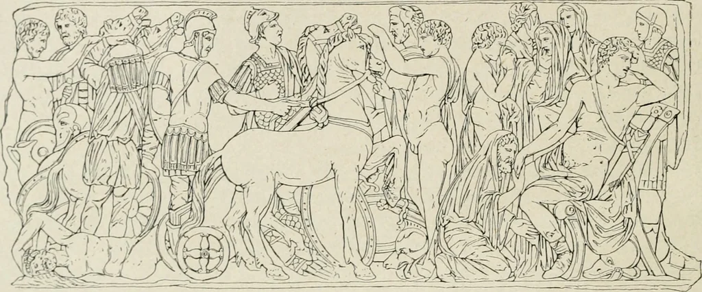 An illustration from Archaeologische Hermeneutik; Anleitung zur Deutung klassischer Bildwerke, 1919, leaf 337