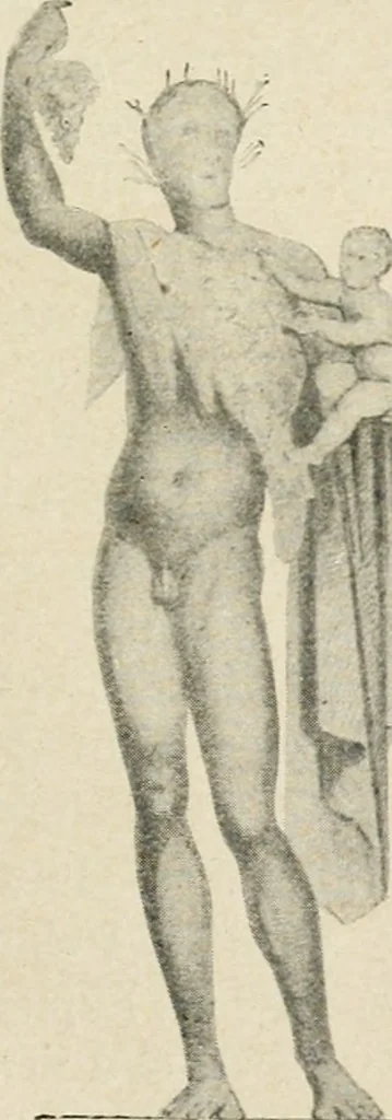 An illustration from Archaeologische Hermeneutik; Anleitung zur Deutung klassischer Bildwerke, 1919, leaf 352
