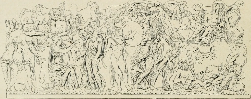 An illustration from Archaeologische Hermeneutik; Anleitung zur Deutung klassischer Bildwerke, 1919, leaf 359