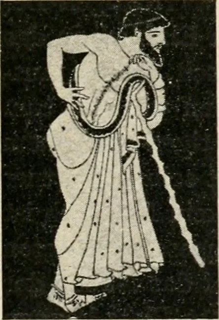 An illustration from Archaeologische Hermeneutik; Anleitung zur Deutung klassischer Bildwerke, 1919, leaf 38