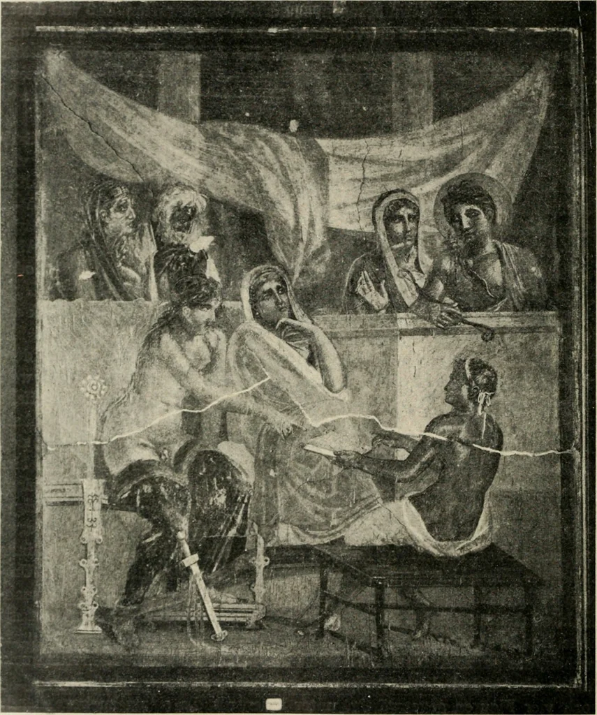 An illustration from Archaeologische Hermeneutik; Anleitung zur Deutung klassischer Bildwerke, 1919, leaf 403
