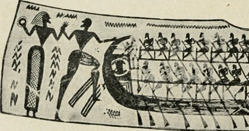 An illustration from Archaeologische Hermeneutik; Anleitung zur Deutung klassischer Bildwerke, 1919, leaf 51