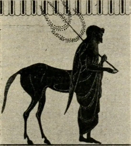 An illustration from Archaeologische Hermeneutik; Anleitung zur Deutung klassischer Bildwerke, 1919, leaf 58