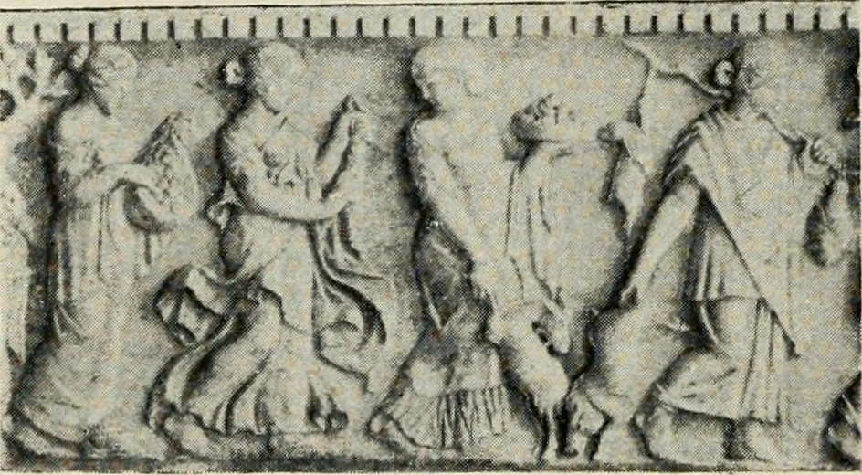 An illustration from Archaeologische Hermeneutik; Anleitung zur Deutung klassischer Bildwerke, 1919, leaf 67