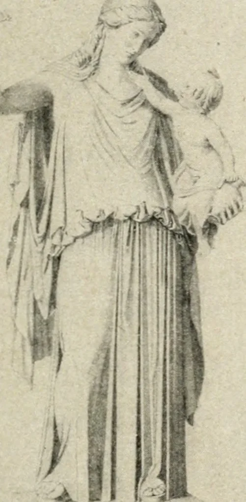 An illustration from Archaeologische Hermeneutik; Anleitung zur Deutung klassischer Bildwerke, 1919, leaf 74