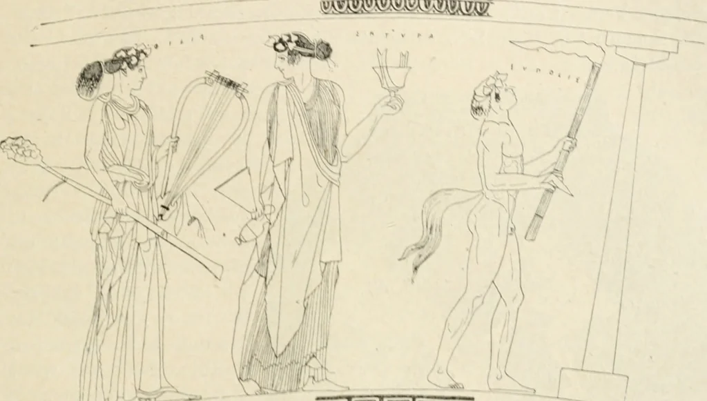 An illustration from Archaeologische Hermeneutik; Anleitung zur Deutung klassischer Bildwerke, 1919, leaf 78