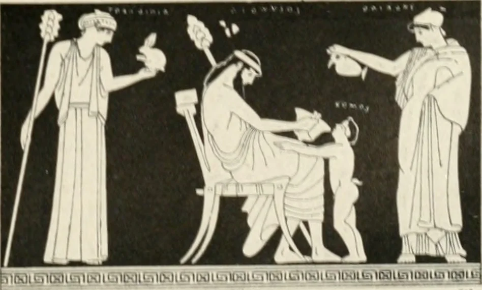 An illustration from Archaeologische Hermeneutik; Anleitung zur Deutung klassischer Bildwerke, 1919, leaf 78