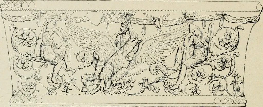 An illustration from Archaeologische Hermeneutik; Anleitung zur Deutung klassischer Bildwerke, 1919, leaf 81