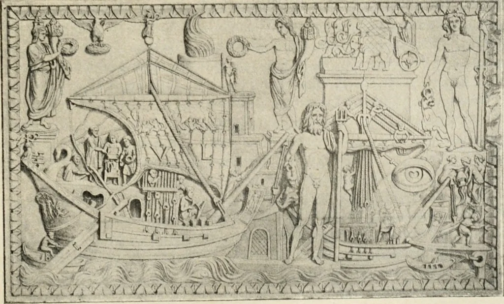 An illustration from Archaeologische Hermeneutik; Anleitung zur Deutung klassischer Bildwerke, 1919, leaf 86