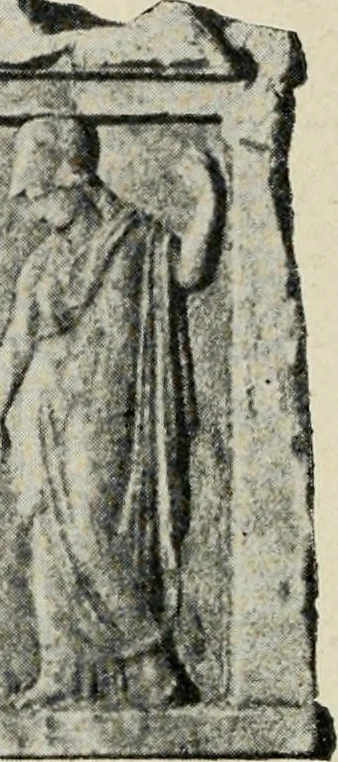 An illustration from Archaeologische Hermeneutik; Anleitung zur Deutung klassischer Bildwerke, 1919, leaf 91
