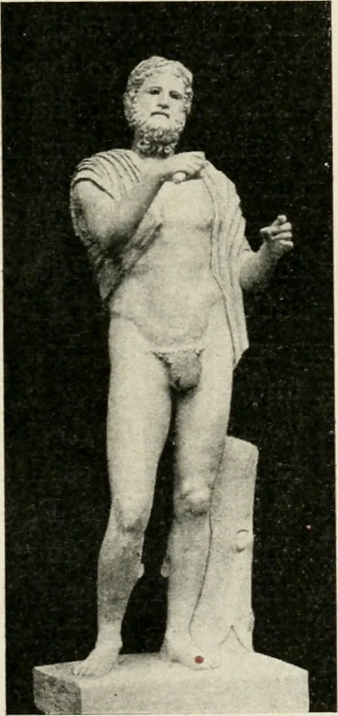 An illustration from Archaeologische Hermeneutik; Anleitung zur Deutung klassischer Bildwerke, 1919, leaf 96