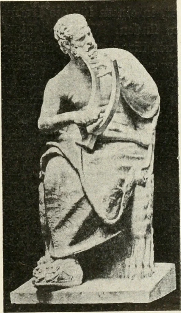 An illustration from Archaeologische Hermeneutik; Anleitung zur Deutung klassischer Bildwerke, 1919, leaf 96