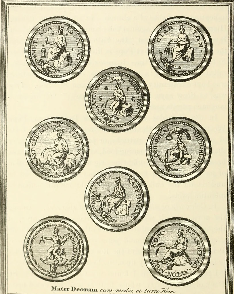 An illustration from Archaic England, an essay in deciphering prehistory from megalithic monuments, earthworks, customs, coins, placenames, and faeric superstitions, 1919, leaf 139
