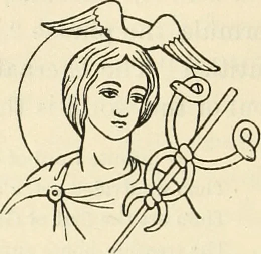 An illustration from Archaic England, an essay in deciphering prehistory from megalithic monuments, earthworks, customs, coins, placenames, and faeric superstitions, 1919, leaf 145