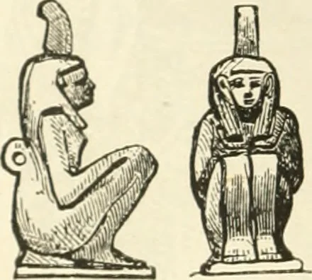 An illustration from Archaic England, an essay in deciphering prehistory from megalithic monuments, earthworks, customs, coins, placenames, and faeric superstitions, 1919, leaf 147