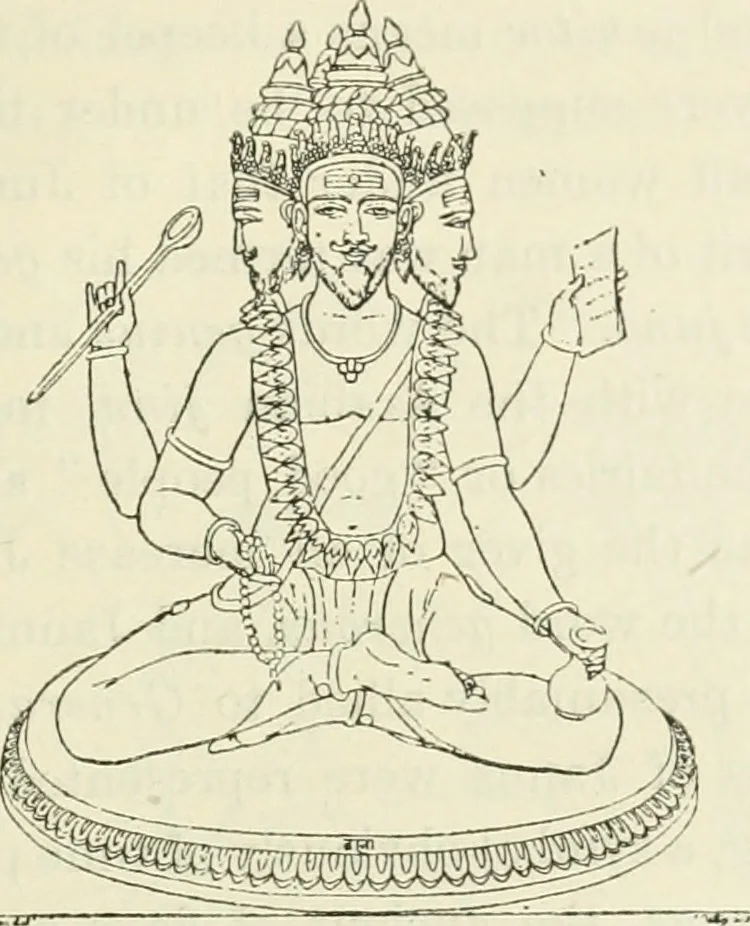 An illustration from Archaic England, an essay in deciphering prehistory from megalithic monuments, earthworks, customs, coins, placenames, and faeric superstitions, 1919, leaf 156