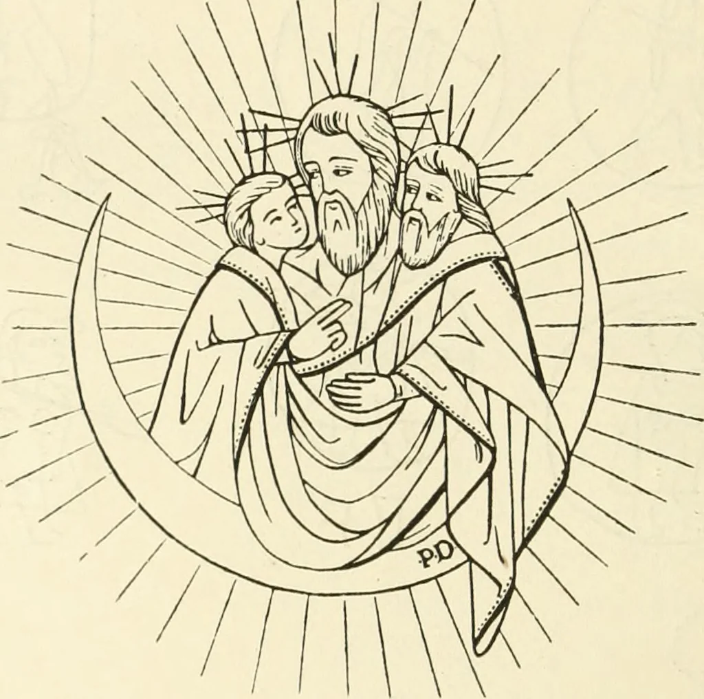 An illustration from Archaic England, an essay in deciphering prehistory from megalithic monuments, earthworks, customs, coins, placenames, and faeric superstitions, 1919, leaf 161