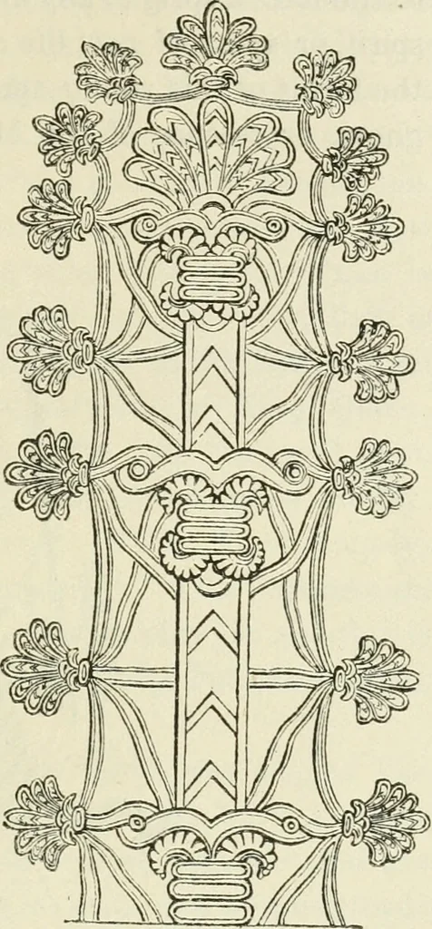 An illustration from Archaic England, an essay in deciphering prehistory from megalithic monuments, earthworks, customs, coins, placenames, and faeric superstitions, 1919, leaf 270