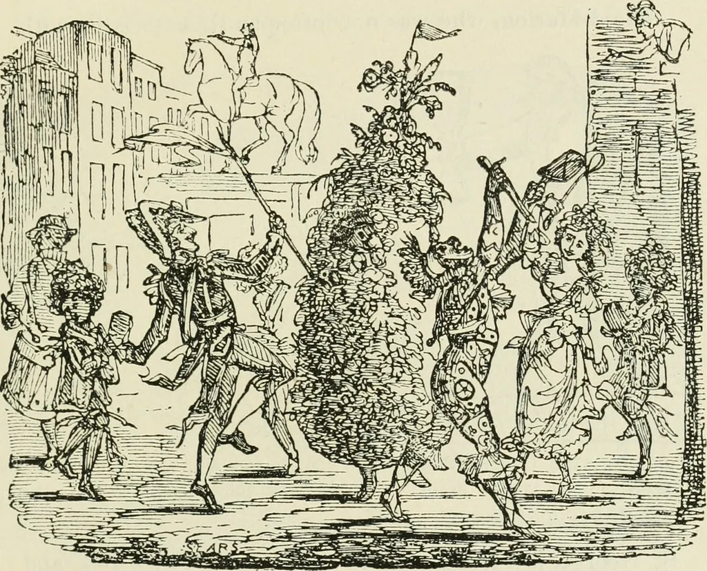An illustration from Archaic England, an essay in deciphering prehistory from megalithic monuments, earthworks, customs, coins, placenames, and faeric superstitions, 1919, leaf 280