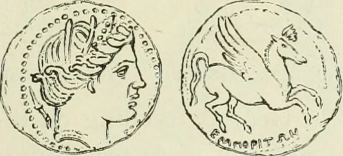 An illustration from Archaic England, an essay in deciphering prehistory from megalithic monuments, earthworks, customs, coins, placenames, and faeric superstitions, 1919, leaf 288