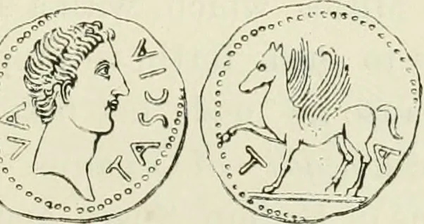 An illustration from Archaic England, an essay in deciphering prehistory from megalithic monuments, earthworks, customs, coins, placenames, and faeric superstitions, 1919, leaf 288