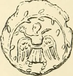 An illustration from Archaic England, an essay in deciphering prehistory from megalithic monuments, earthworks, customs, coins, placenames, and faeric superstitions, 1919, leaf 291