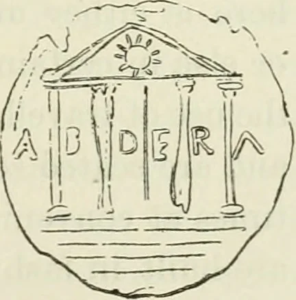 An illustration from Archaic England, an essay in deciphering prehistory from megalithic monuments, earthworks, customs, coins, placenames, and faeric superstitions, 1919, leaf 308