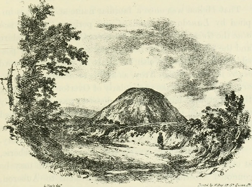 An illustration from Archaic England, an essay in deciphering prehistory from megalithic monuments, earthworks, customs, coins, placenames, and faeric superstitions, 1919, leaf 352