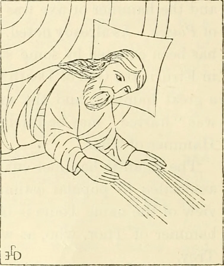 An illustration from Archaic England, an essay in deciphering prehistory from megalithic monuments, earthworks, customs, coins, placenames, and faeric superstitions, 1919, leaf 367