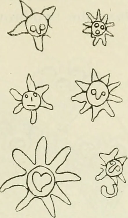 An illustration from Archaic England, an essay in deciphering prehistory from megalithic monuments, earthworks, customs, coins, placenames, and faeric superstitions, 1919, leaf 392