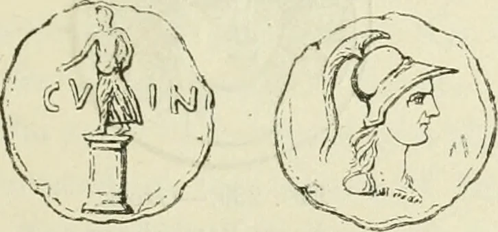 An illustration from Archaic England, an essay in deciphering prehistory from megalithic monuments, earthworks, customs, coins, placenames, and faeric superstitions, 1919, leaf 408