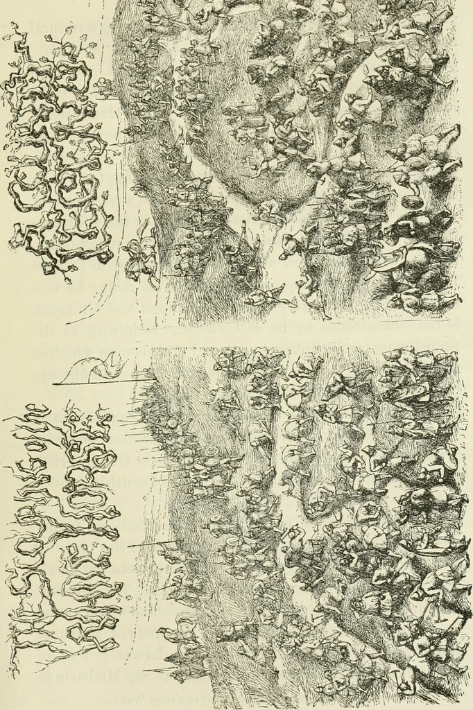 An illustration from Archaic England, an essay in deciphering prehistory from megalithic monuments, earthworks, customs, coins, placenames, and faeric superstitions, 1919, leaf 426