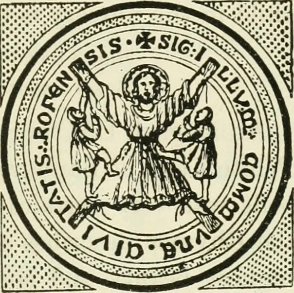 An illustration from Archaic England, an essay in deciphering prehistory from megalithic monuments, earthworks, customs, coins, placenames, and faeric superstitions, 1919, leaf 454