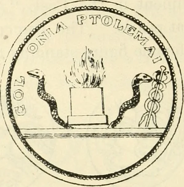 An illustration from Archaic England, an essay in deciphering prehistory from megalithic monuments, earthworks, customs, coins, placenames, and faeric superstitions, 1919, leaf 497