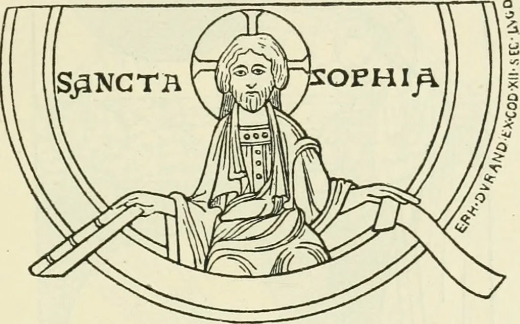 An illustration from Archaic England, an essay in deciphering prehistory from megalithic monuments, earthworks, customs, coins, placenames, and faeric superstitions, 1919, leaf 500