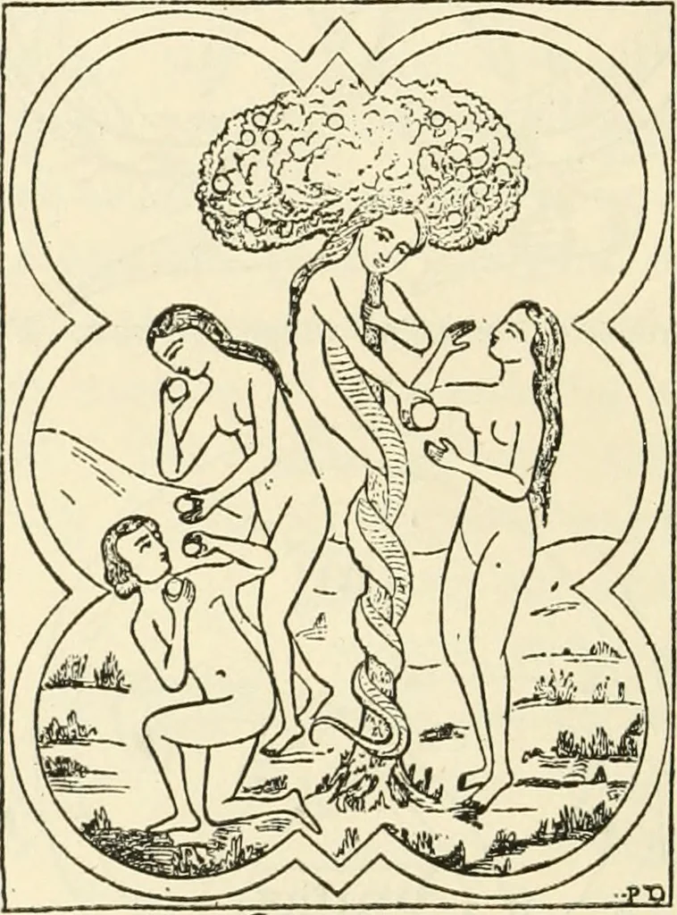 An illustration from Archaic England, an essay in deciphering prehistory from megalithic monuments, earthworks, customs, coins, placenames, and faeric superstitions, 1919, leaf 513