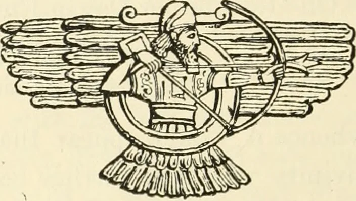An illustration from Archaic England, an essay in deciphering prehistory from megalithic monuments, earthworks, customs, coins, placenames, and faeric superstitions, 1919, leaf 521