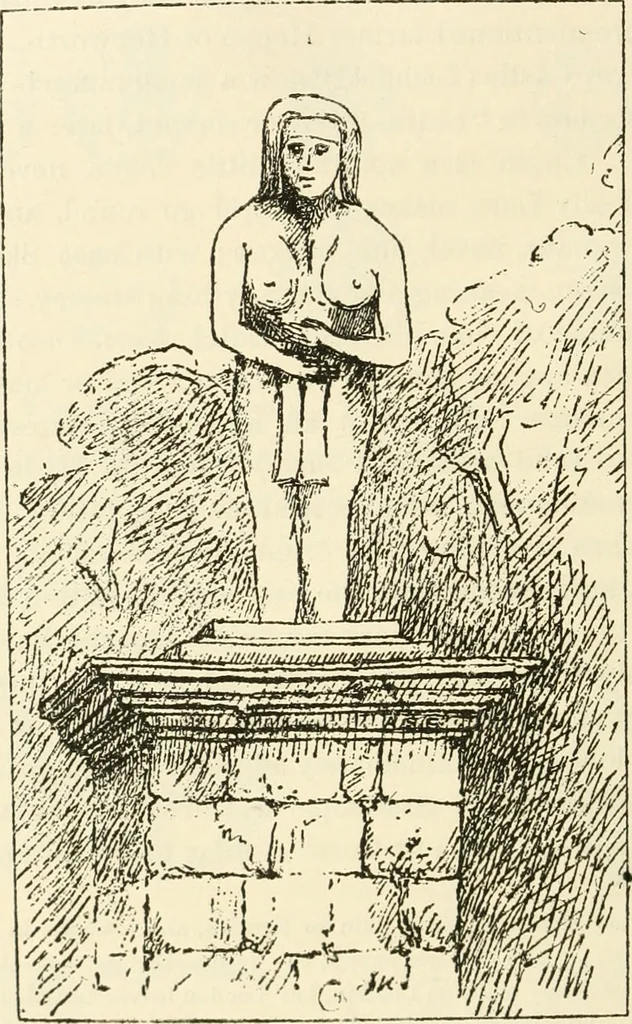An illustration from Archaic England, an essay in deciphering prehistory from megalithic monuments, earthworks, customs, coins, placenames, and faeric superstitions, 1919, leaf 543