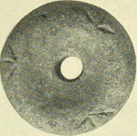 An illustration from Archaic England, an essay in deciphering prehistory from megalithic monuments, earthworks, customs, coins, placenames, and faeric superstitions, 1919, leaf 548