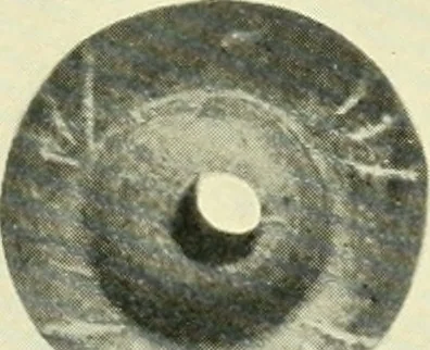An illustration from Archaic England, an essay in deciphering prehistory from megalithic monuments, earthworks, customs, coins, placenames, and faeric superstitions, 1919, leaf 548
