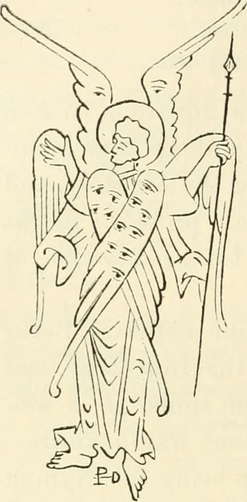 An illustration from Archaic England, an essay in deciphering prehistory from megalithic monuments, earthworks, customs, coins, placenames, and faeric superstitions, 1919, leaf 641