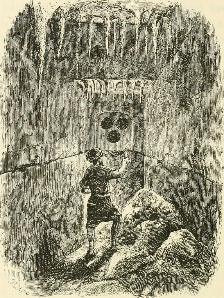 An illustration from Archaic England, an essay in deciphering prehistory from megalithic monuments, earthworks, customs, coins, placenames, and faeric superstitions, 1919, leaf 651