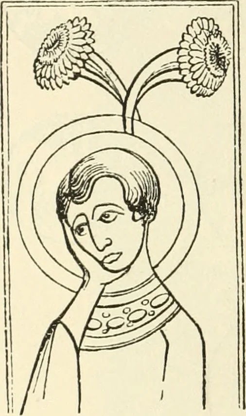 An illustration from Archaic England, an essay in deciphering prehistory from megalithic monuments, earthworks, customs, coins, placenames, and faeric superstitions, 1919, leaf 653