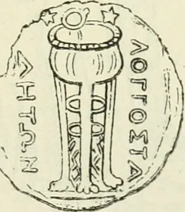 An illustration from Archaic England, an essay in deciphering prehistory from megalithic monuments, earthworks, customs, coins, placenames, and faeric superstitions, 1919, leaf 654
