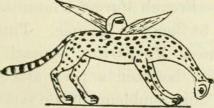 An illustration from Archaic England, an essay in deciphering prehistory from megalithic monuments, earthworks, customs, coins, placenames, and faeric superstitions, 1919, leaf 674