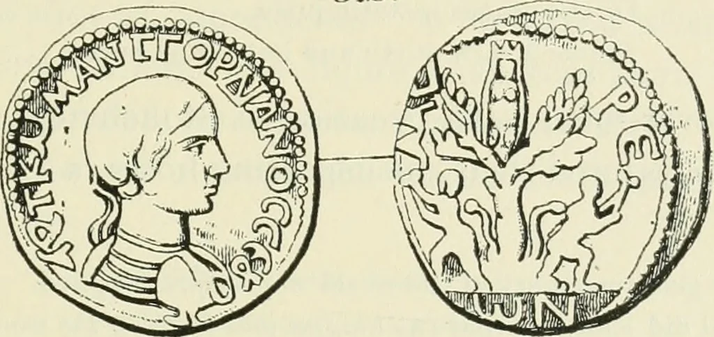 An illustration from Archaic England, an essay in deciphering prehistory from megalithic monuments, earthworks, customs, coins, placenames, and faeric superstitions, 1919, leaf 706