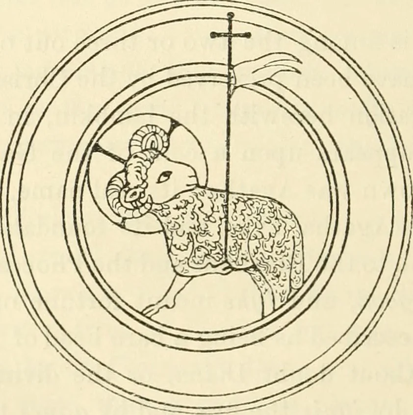An illustration from Archaic England, an essay in deciphering prehistory from megalithic monuments, earthworks, customs, coins, placenames, and faeric superstitions, 1919, leaf 739