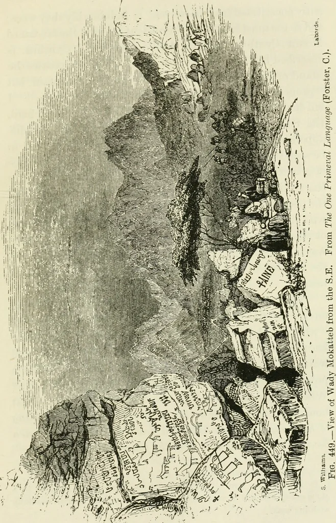 An illustration from Archaic England, an essay in deciphering prehistory from megalithic monuments, earthworks, customs, coins, placenames, and faeric superstitions, 1919, leaf 744